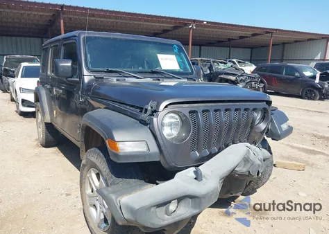 2020 Jeep Wrangler Unlimited Sport S 4X4 из США, поврежденный, VIN 1C4HJXDN8LW269864